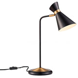 LÁMPARA DE MESA VERSALLES BLACK AND GOLD LED - SIN FOCO