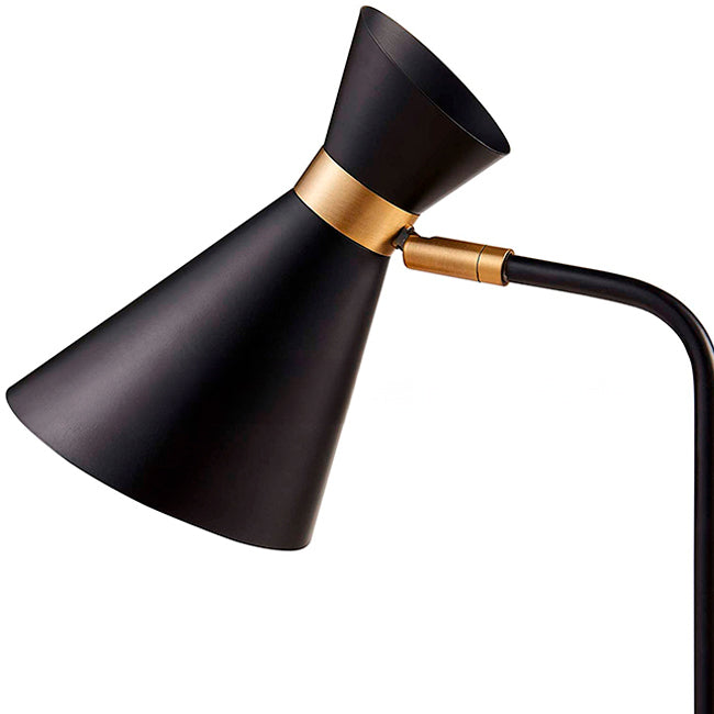 LÁMPARA DE MESA VERSALLES BLACK AND GOLD LED - SIN FOCO