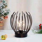 LÁMPARA DE MESA ORIANA BLACK - SIN FOCO