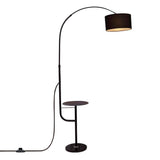 LÁMPARA DE PIE SOFIANA BLACK LED / SIN FOCO