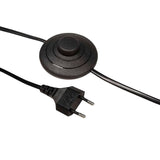 LÁMPARA DE PIE SOFIANA BLACK LED / SIN FOCO