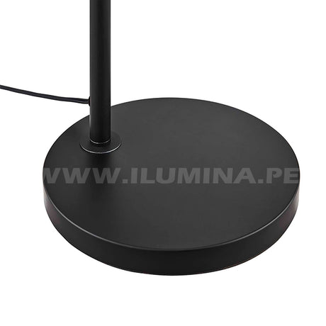LÁMPARA DE PIE SALOMÉ GLASS BLACK - SIN FOCO