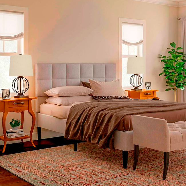 LÁMPARA DE MESA AILIN BLACK LED 5043