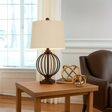 LÁMPARA DE MESA AILIN BLACK LED 5043