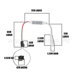 5050-60D-IC CONTROL PARA CINTA LED RGB 5050