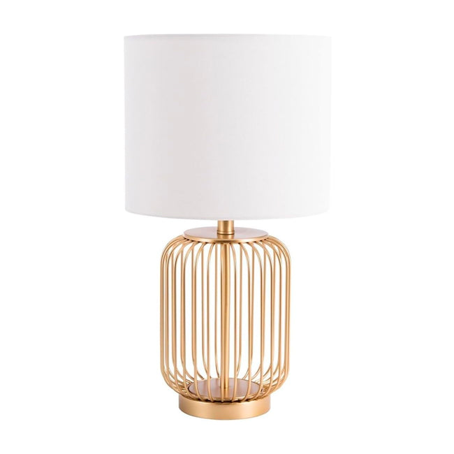 LÁMPARA DE MESA ELIF GOLD - SIN FOCO
