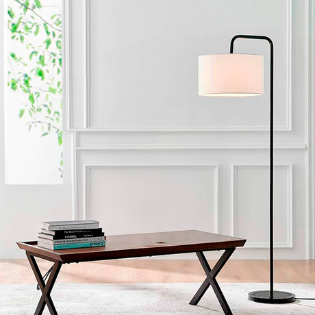 LÁMPARA DE PIE ARTEMISA BLACK LED - SIN FOCO