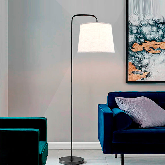 LÁMPARA DE PIE ARTEMISA BLACK LED - SIN FOCO