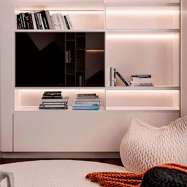 PERFIL DE ALUMINIO 3.00MTS EMPOTRABLE PARA CINTA LED