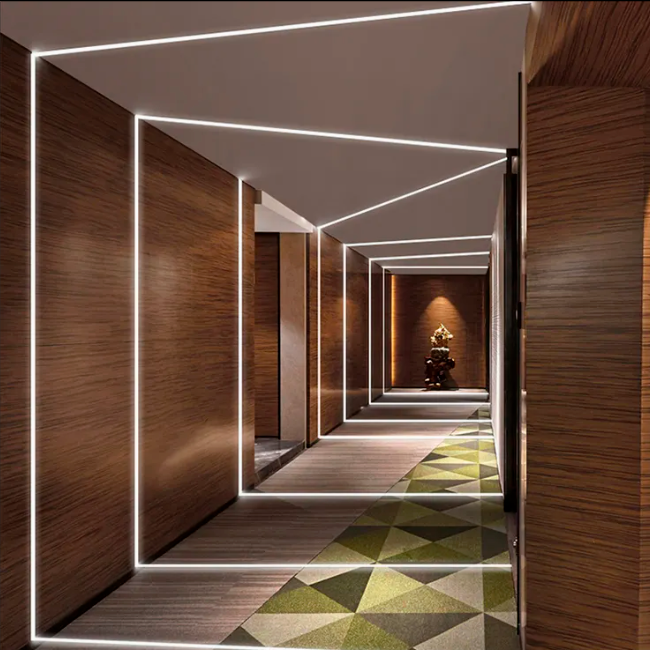 PERFIL DE ALUMINIO 3.00MTS EMPOTRABLE PARA CINTA LED