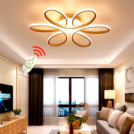 LÁMPARA DE TECHO LED FLORIDA + CONTROL REMOTO 40W