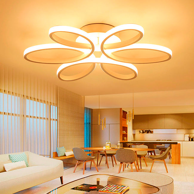 LÁMPARA DE TECHO LED FLORIDA + CONTROL REMOTO 40W