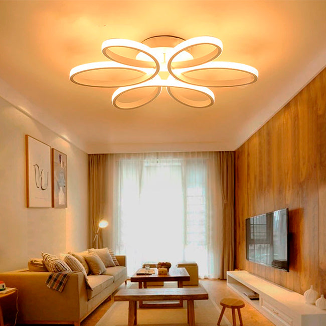 LÁMPARA DE TECHO LED FLORIDA + CONTROL REMOTO 40W