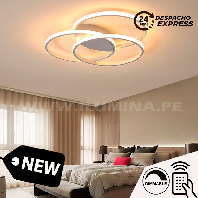 LÁMPARA DE TECHO LED NAILA 51W + CONTROL REMOTO