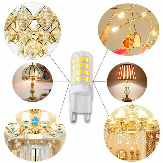FOCO LED SMD 5W G9 ECOLAMPS LUZ CALIDA 30K