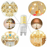 FOCO LED SMD 5W G9 ECOLAMPS LUZ CALIDA 30K
