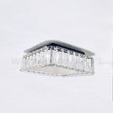 LÁMPARA COLGANTE KRYSTAL RUYA 552F LED + CONTROL REMOTO