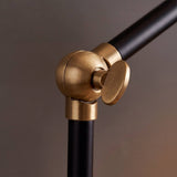 APLIQUE DE PARED ARTICULABLE OTTO BLACK GOLD E27 - SIN FOCO