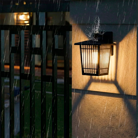 LÁMPARA DE EXTERIOR LAUREL BLACK LED 12W