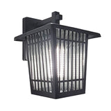 LÁMPARA DE EXTERIOR LAUREL BLACK LED 12W