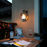 LÁMPARA DE EXTERIOR ALANA BLACK LED 12W LUZ CÁLIDA