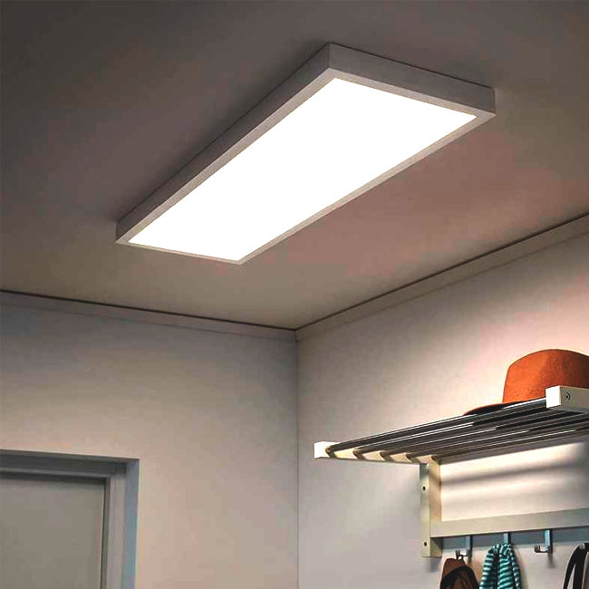 PANEL LED RECTANGULAR 40W 600X300 3000K LUZ CÁLIDA – i-Lumina