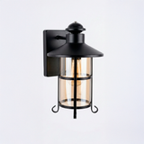LÁMPARA DE EXTERIOR SIMONA BLACK LED 12W LUZ CÁLIDA