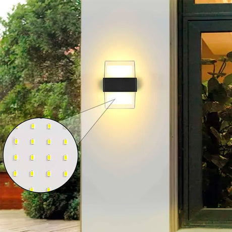LÁMPARA DE EXTERIOR PAOLA LED BLACK 10W LUZ CÁLIDA