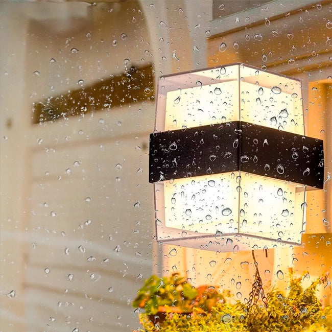 LÁMPARA DE EXTERIOR PAOLA LED BLACK 10W LUZ CÁLIDA