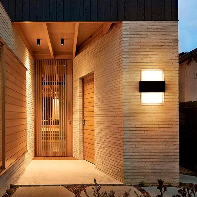 LÁMPARA DE EXTERIOR PAOLA LED BLACK 10W LUZ CÁLIDA