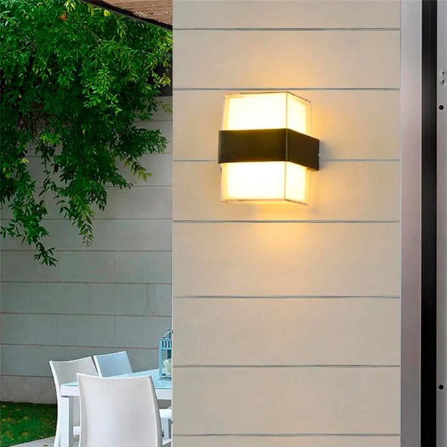 LÁMPARA DE EXTERIOR PAOLA LED BLACK 10W LUZ CÁLIDA