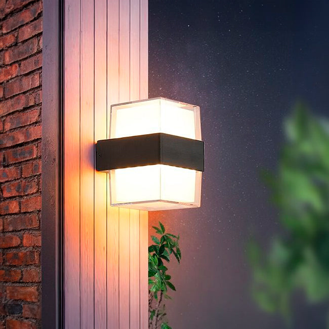LÁMPARA DE EXTERIOR PAOLA LED BLACK 10W LUZ CÁLIDA