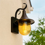 LÁMPARA DE EXTERIOR ROMINA BLACK LED 12W LUZ CÁLIDA - SIN FOCO