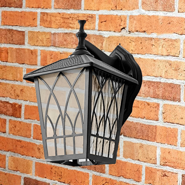 LÁMPARA DE EXTERIOR MALENA BLACK LED 12W LUZ CÁLIDA