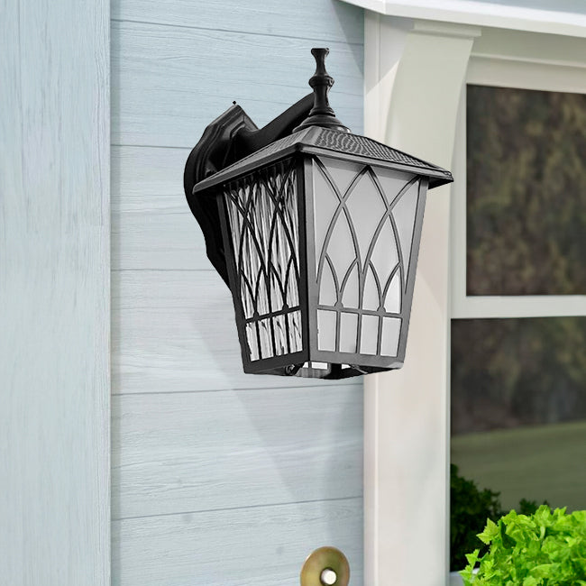LÁMPARA DE EXTERIOR MALENA BLACK LED 12W LUZ CÁLIDA