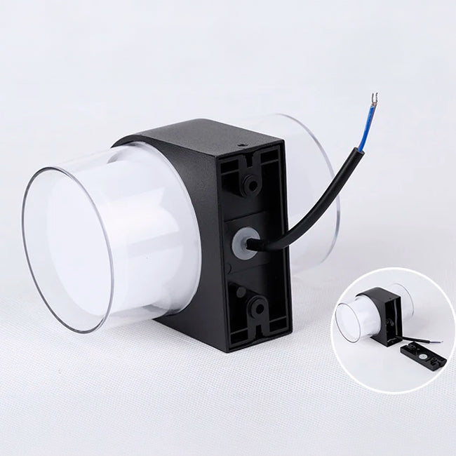 LÁMPARA DE EXTERIOR CAROLINA LED BLACK 10W LUZ CÁLIDA