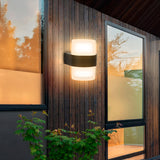 LÁMPARA DE EXTERIOR CAROLINA LED BLACK 10W LUZ CÁLIDA