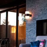 LÁMPARA DE EXTERIOR CAROLINA LED BLACK 10W LUZ CÁLIDA