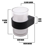 LÁMPARA DE EXTERIOR CAROLINA LED BLACK 10W LUZ CÁLIDA