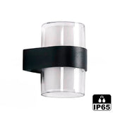 LÁMPARA DE EXTERIOR CAROLINA LED BLACK 10W LUZ CÁLIDA