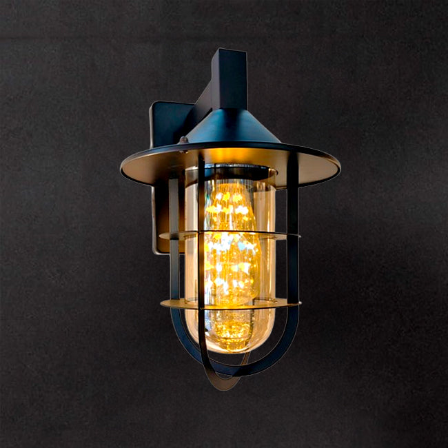 LÁMPARA DE EXTERIOR MURANO BLACK LED 12W LUZ CÁLIDA - SIN FOCO