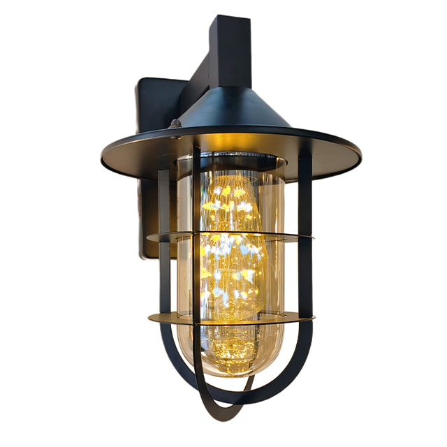 LÁMPARA DE EXTERIOR MURANO BLACK LED 12W LUZ CÁLIDA