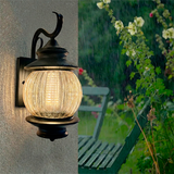 LÁMPARA DE EXTERIOR ELENA BLACK LED 12W LUZ CÁLIDA