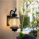 LÁMPARA DE EXTERIOR ELENA BLACK LED 12W LUZ CÁLIDA