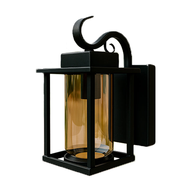LÁMPARA DE EXTERIOR LISBOA BLACK LED 12W LUZ CÁLIDA - SIN FOCO