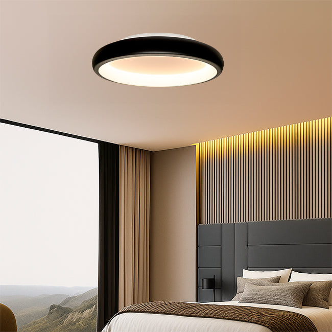 LÁMPARA DE TECHO VERENISE LED BLACK 45W + CONTROL REMOTO