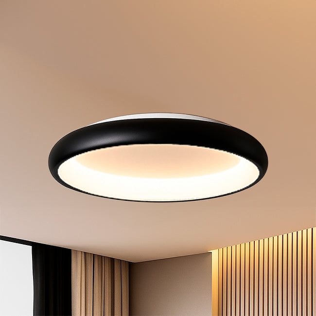 LÁMPARA DE TECHO VERENISE LED BLACK 45W + CONTROL REMOTO