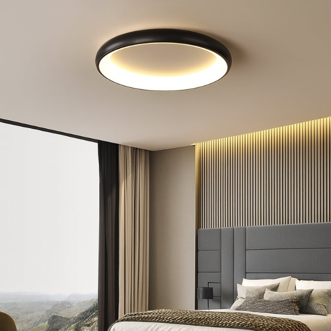 LÁMPARA DE TECHO VERENISE LED BLACK 45W + CONTROL REMOTO