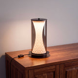 LÁMPARA DE MESA LED ONIX BLACK LUZ CÁLIDA