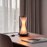 LÁMPARA DE MESA LED ONIX BLACK LUZ CÁLIDA